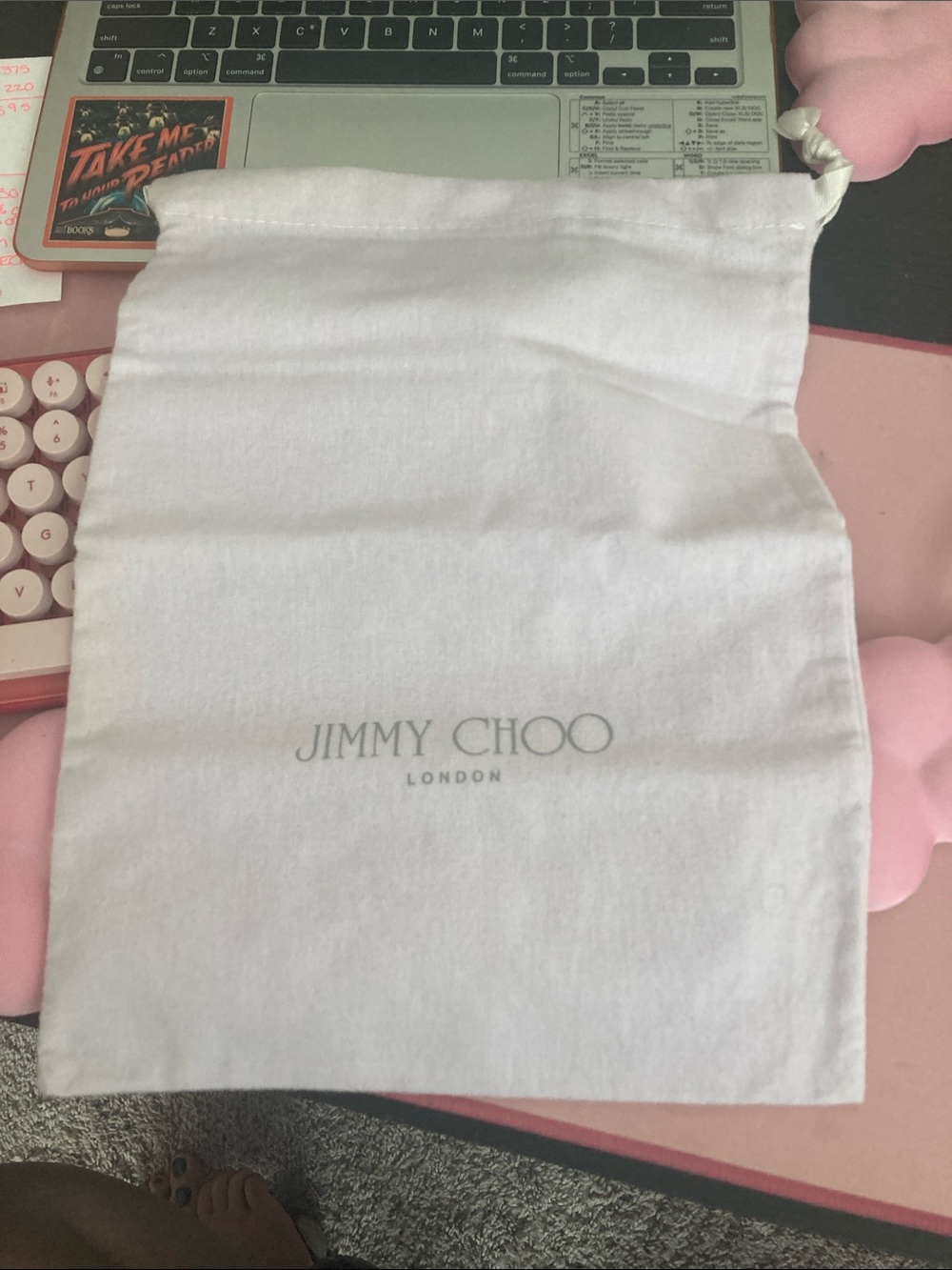 Jimmy Choo London Dustbag